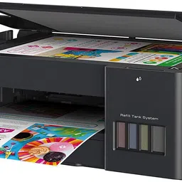 brother DCP-T420W All-in One System with Built-in-Wireless Technology Multi-function Color Ink Tank Printer image 2