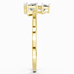 Sparkles Lab Grown Diamond 14kt Yellow Gold ring image 4