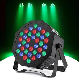 wbd Stage Lighting 36 LED RGB DJ PAR Light | Party, Event, Wedding & Dance Use Single Disco Ball-picture-36