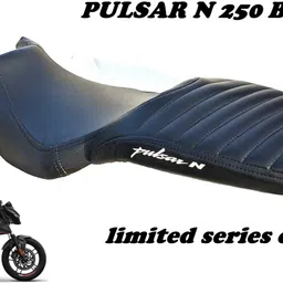 autoleopard PULSAR N 250 PARALLEL BLACK SPLIT BIKE SEAT COVER Split Bike Seat Cover For Bajaj Pulsar-picture-28