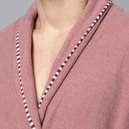 lacylook Peach Medium Bath Robe image 3