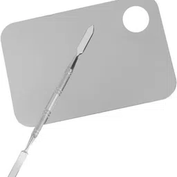 elecsera Best Professional Premium Quality Stainless Steel Cosmetic Makeup Mixing Plate-picture-29