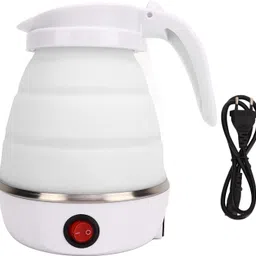 the tajkla Silicon Electric Travel Kettle | High Power Multifunction | EU Plug (220V) Beverage Maker image 1