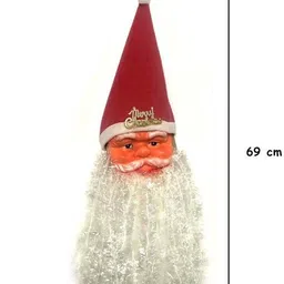 vital creation Santa face Wall Decor Pack of 2-XMAS Hanging Ornaments Pack of 2 image 2