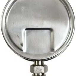 "ji" japsin instrumentation Economical Pressure Gauge, 4" Dial, 0 to 16 Kg/Cm2, Bottom Entry, SS Body Dial Indicator image 3