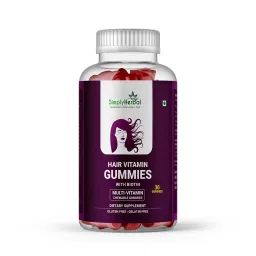 Simply Herbal Hair Vitamin Biotin Gummies - 30 Gummies-image-18