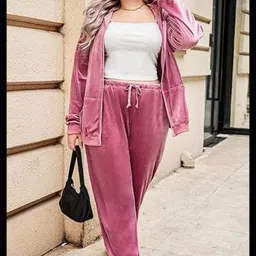 skg urban fashion Solid Women Track Suit-picture-30