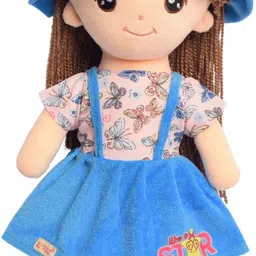 el figo Soft Doll, Toy for Kids - Doll For Girls, Toy for Girls With Woolen Hair- 45 cm-picture-34