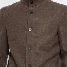 duke Tweed Solid Coat For Men image 4