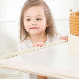 hiroxa Soft Foam Wall Edge Protector Strip | Baby Safety Corner & Table Guard (1pc) image 2