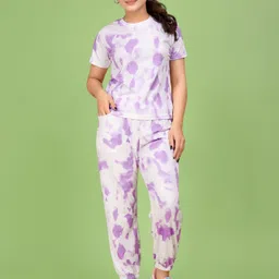 jk creation Printed Women Track Suit image 3