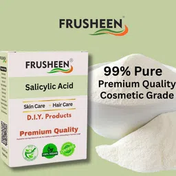 frusheen Salicylic Powder For DIY Skin Care Moisturizer Cream and Pack image 2