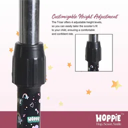 hoppie UNICORN PINK Kids Scooter image 5