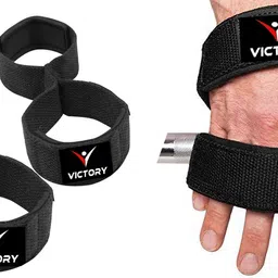 victory Power Professional Grade 8 Figure Lifting Straps, Deadlift Strap, Wrist Support-picture-13