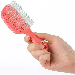 shihen Mini Kids leaf Brush Comb for Thick Curly Thin Long Short Wet or Dry Hair comb image 4