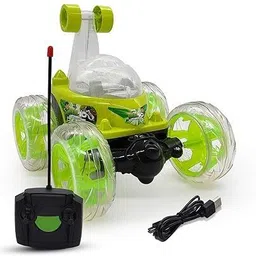 Remote Control RechargableTwisting Stunt Car with Music & Lights for Kids-image-31