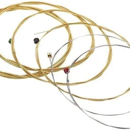 amg digital Acoustic Guitar Strings Stainless Steel With Belt Strap & picks Concert Ukelele Strings image 2