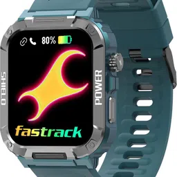 Fastrack Vigor 1.91 Super HD Display|700 Nits|Functional Crown|BT Calling|Rugged Smartwatch-image-1