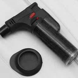 fitup Jet Flame Gun Thrower Barbeque Butane Lighter Torch Refillable Adjustable Pocket Lighter image 2