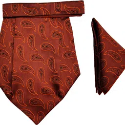 VOICI VOICI Paisley Design Cravats & Pocket Square Cravat image 3