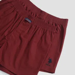 u.s. polo assn. Pack of 2 Solid Men Boxer image 2