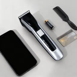 Vidhivj AT 538 Trimmer120 min Runtime 4 Length Professional Rechargeable Hair ClipperA11 Trimmer 120 min Runtime 4 Length Settings image 1
