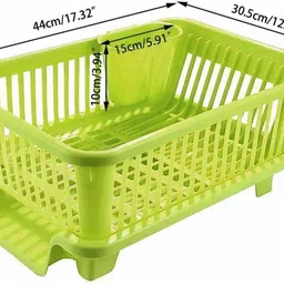 deva Dish Drainer Kitchen Rack Plastic image 5