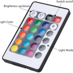 qlear 50W AC-220V LED Outdoor RGB Spotlight, Waterproof IP65 with Remote Control (Pack Of 2) Flood Light Outdoor Lamp image 5