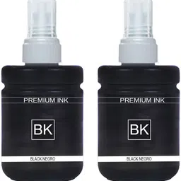 Good One Ink T7741 Compatible For M100 , M105 , M200 , M205 , L655 ,L1455 Black - Twin Pack Ink Bottle-picture-27