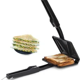 glarixa Best Non-Stick Gas Toaster Compatibility for Sandwich Maker T46 2 W Pop Up Toaster image 3
