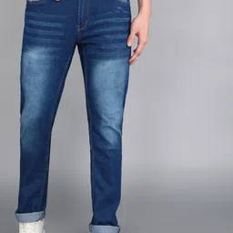 metronaut Men Slim Mid Rise Blue Jeans-picture-12
