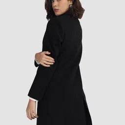protex Wool Solid Coat For Women image 2