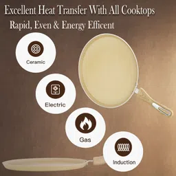 cookwell Microcrystal Tawa 28 cm diameter image 4