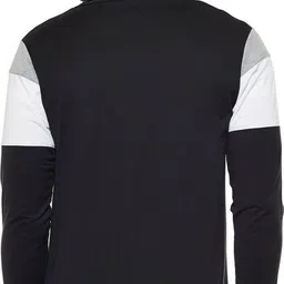 trendolo Men High-Low Full Sleeve Black Shrug image 2