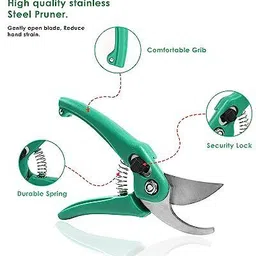retail basket Gardening Plant Cutter | Garden Pruner | Garden Scissors | Garden Shear gardening tool Ratchet Pruner-picture-21