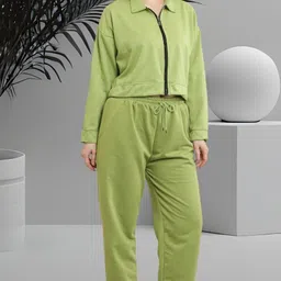 the unicharm Solid Women Track Suit image 3