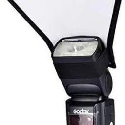 FOTOCAM Silver Bulb Shape Camera Photography Flash Diffuser Reflector for Camera FLASH Diffuser DSLR, Camera, Flash Diffuser image 3