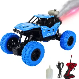 armman star Remote Control Rock Master Crawler Car with Smoke & 3D Light Monster Truck Toys-picture-13