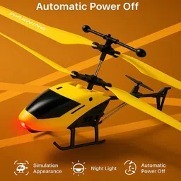 dishoom RC Helicopter Toy for Kids | Plastic Gravity Sensor Flying Toy, 6-Month Warranty image 1