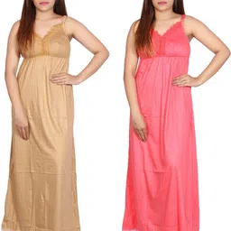 womie Women Brown, Pink Camisole-picture-28