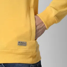 peter england Men Full Sleeve Striped Sweatshirt image 1