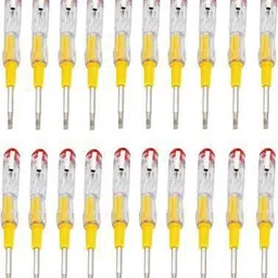 gadariya king 2IN1 Electrical Voltage Line Tester Pocket Pen 100-500V with Neon Bulb Analog Voltage Tester( PACK OF 20) Analog Voltage Tester-picture-10