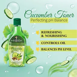 parampara ayurved Cucumber Skin Toner for Soft & Glowing Skin 250ml Men & Women image 4