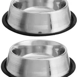 Dog & Cat ( Set of 2 ) Stainless Steel Pet Bowl-image-13