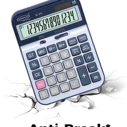 bambalio BL-950 Large Display with Metallic Panel & 3 Years Warranty With 000 Keys Basic Calculator image 5