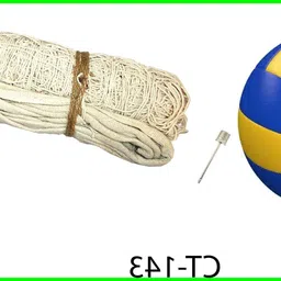 zxxxt Kit_Terrific Volleyball With Cotton Net CT-143 Volleyball Kit-picture-15