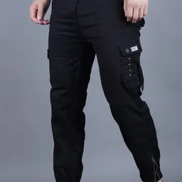 white leapard Men Cargos-picture-37