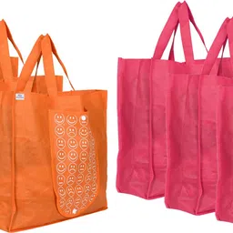heart home Pack of 6 Grocery Bags-picture-20