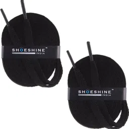SHOESHINE FLAT Shoelace For Athletic and sneaker shoes 180 cm Black Shoe Lace-picture-18