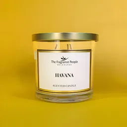 The Fragrance People White Scented Jar Candle With Lid image 2